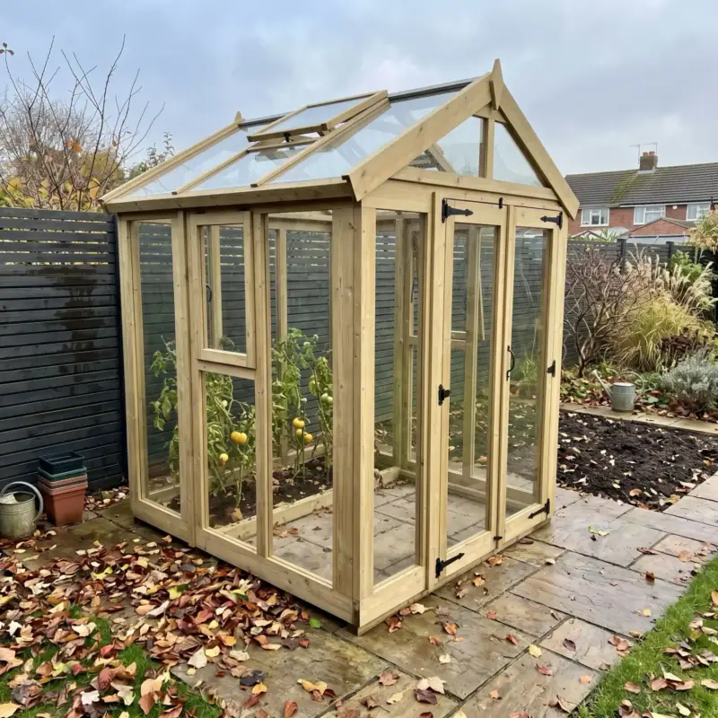 Total Sheds building in a customer's garden