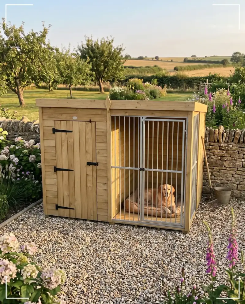 Total Sheds building in a customer's garden