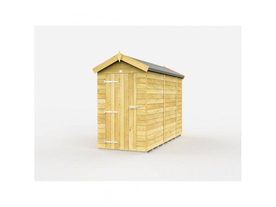 F&F 4ft x 10ft Apex Shed