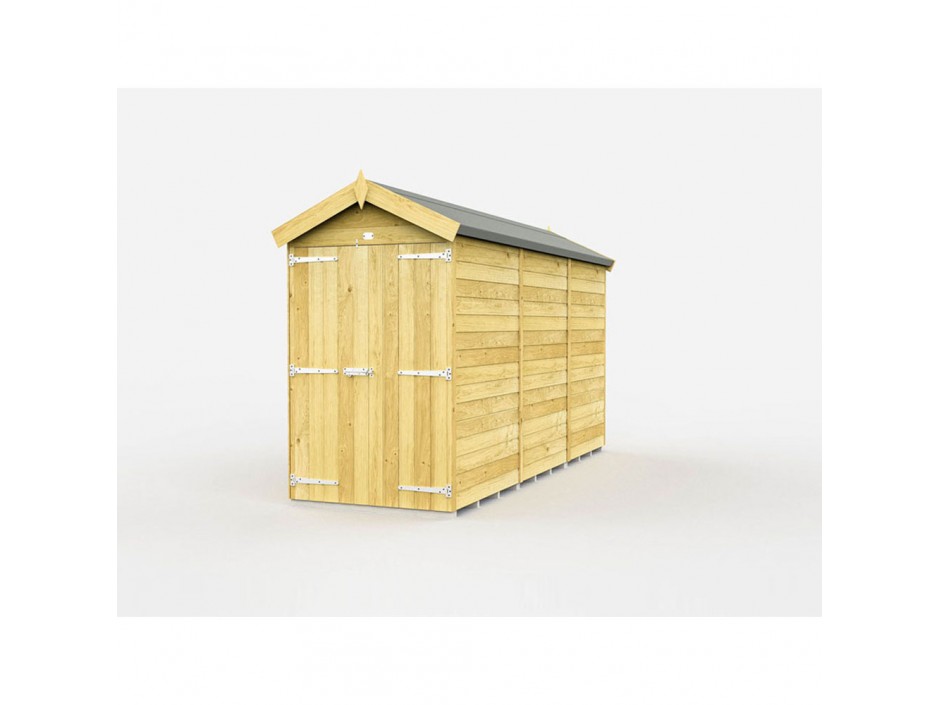 F&F 4ft x 12ft Apex Shed