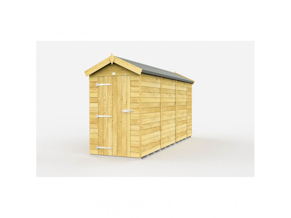 F&F 4ft x 13ft Apex Shed