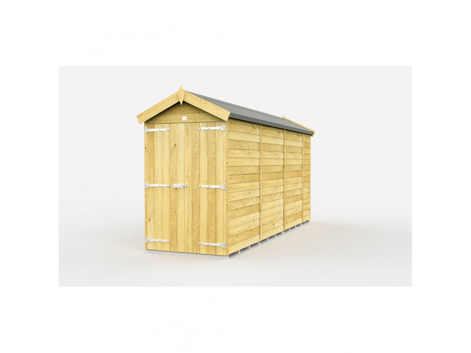 F&F 4ft x 13ft Apex Shed