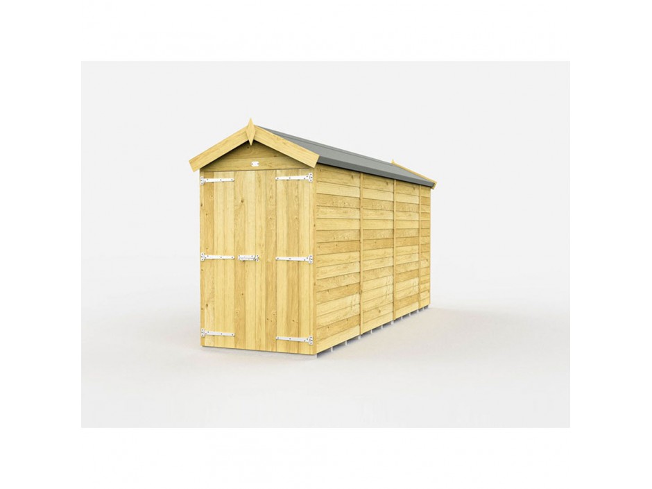 F&F 4ft x 14ft Apex Shed