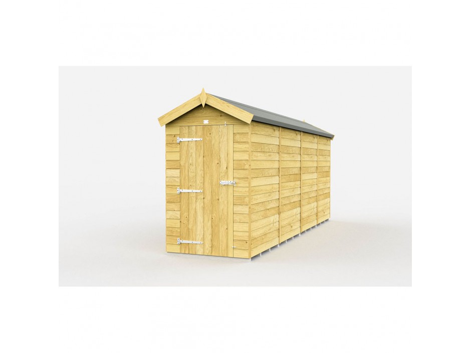 F&F 4ft x 15ft Apex Shed