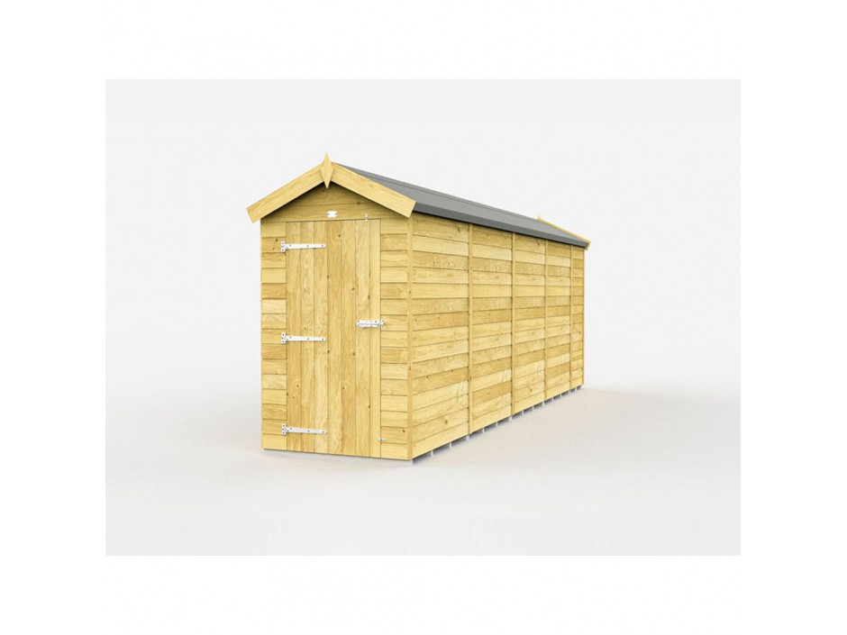 F&F 4ft x 18ft Apex Shed