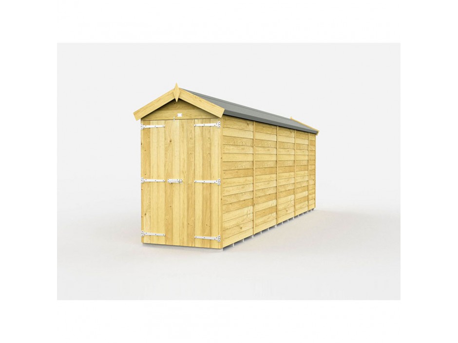 F&F 4ft x 18ft Apex Shed