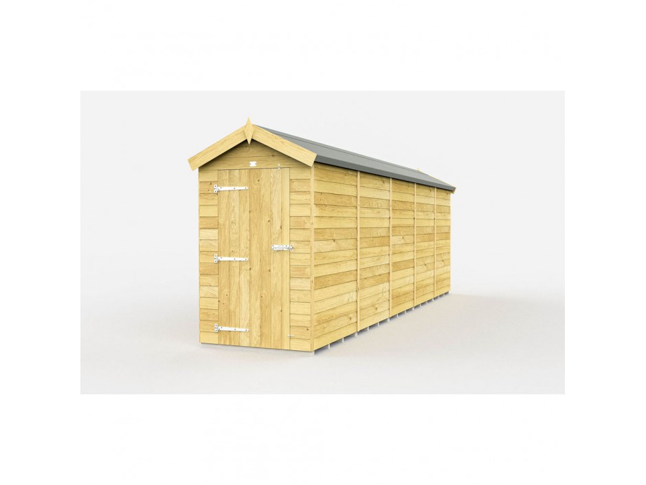 F&F 4ft x 19ft Apex Shed