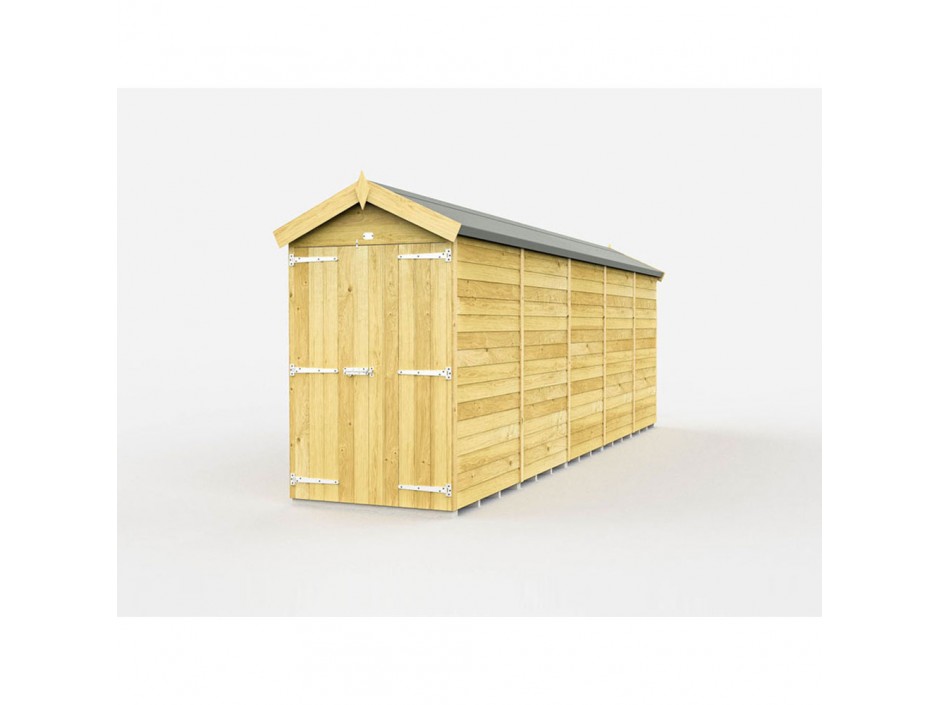 F&F 4ft x 20ft Apex Shed