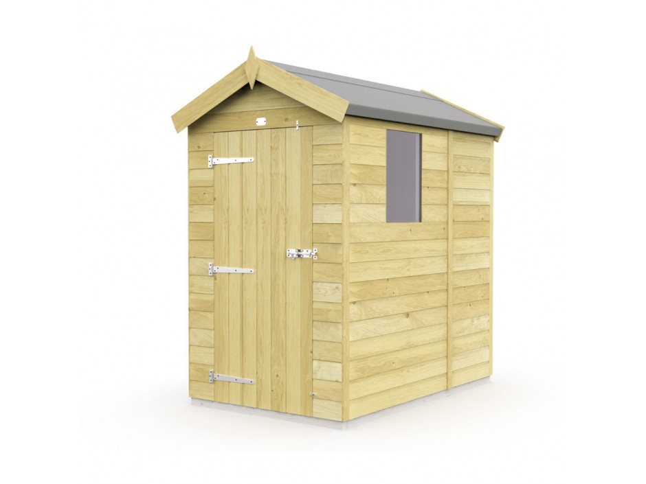 F&F 4ft x 5ft Apex Shed