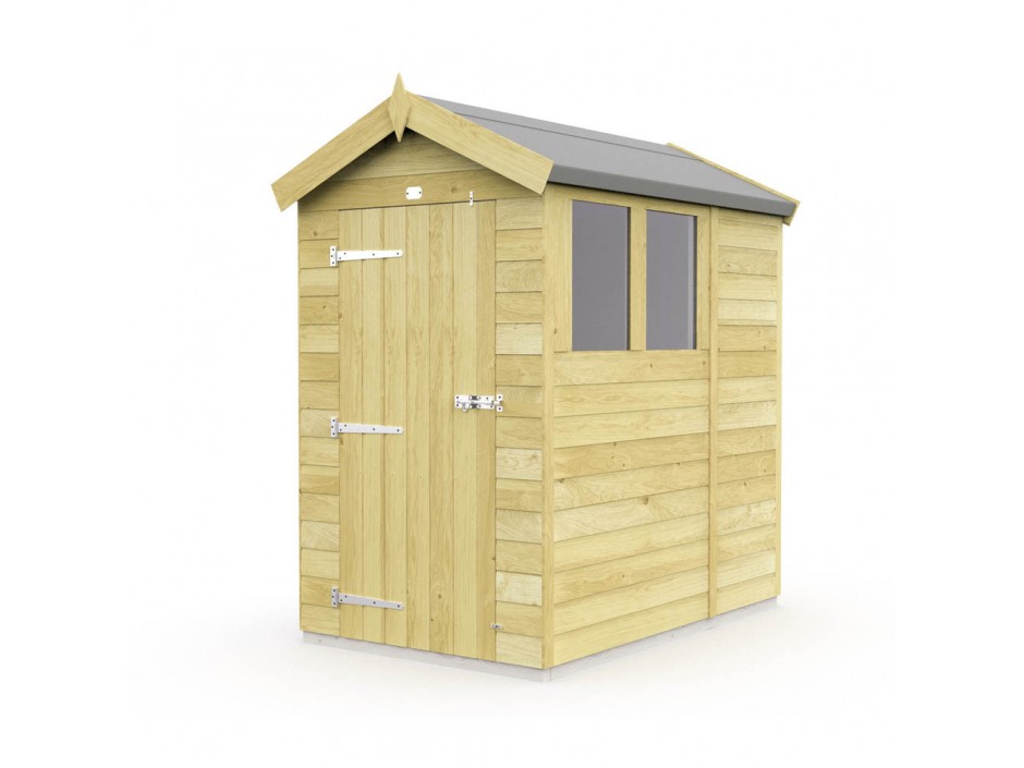 F&F 4ft x 6ft Apex Shed