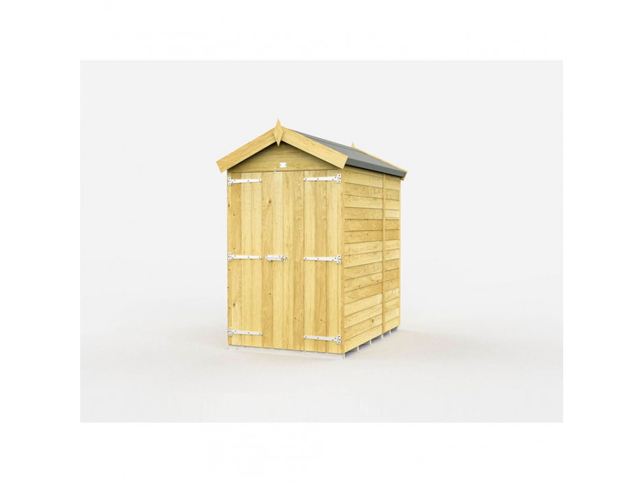 F&F 4ft x 6ft Apex Shed