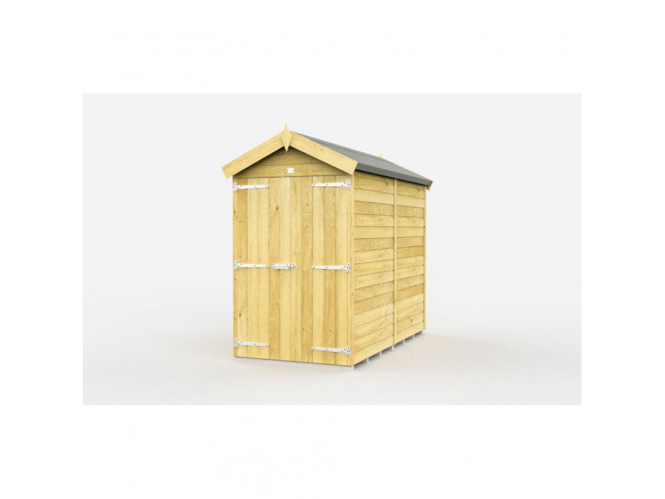 F&F 4ft x 7ft Apex Shed