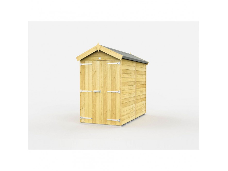 F&F 4ft x 8ft Apex Shed