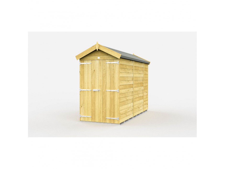 F&F 4ft x 9ft Apex Shed