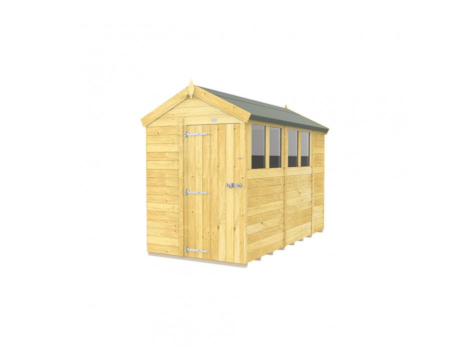 F&F 5ft x 10ft Apex Shed
