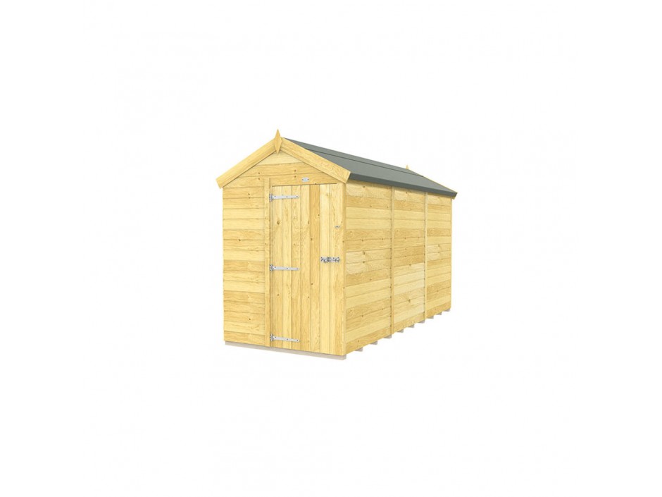 F&F 5ft x 12ft Apex Shed