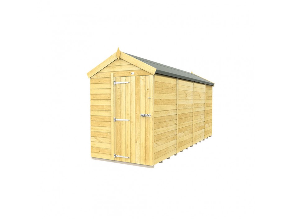 F&F 5ft x 15ft Apex Shed