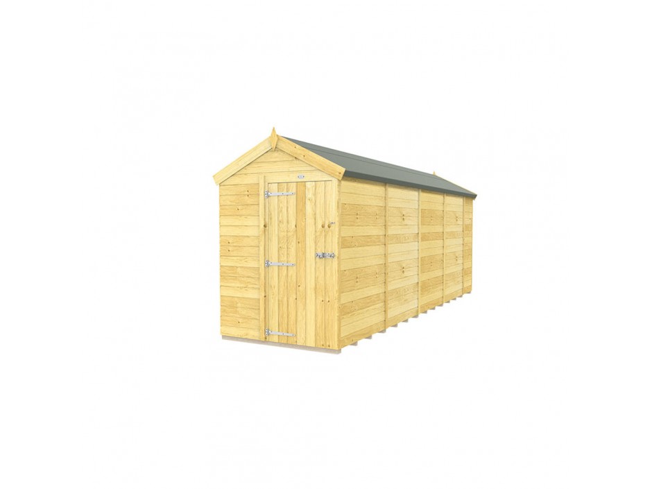 F&F 5ft x 18ft Apex Shed