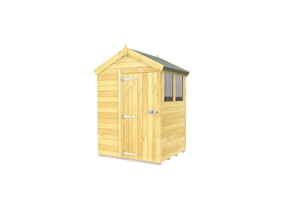 F&F 5ft x 4ft Apex Shed