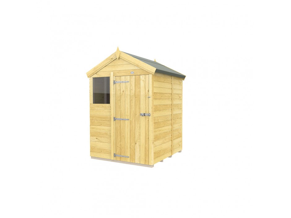 F&F 5ft x 5ft Apex Shed
