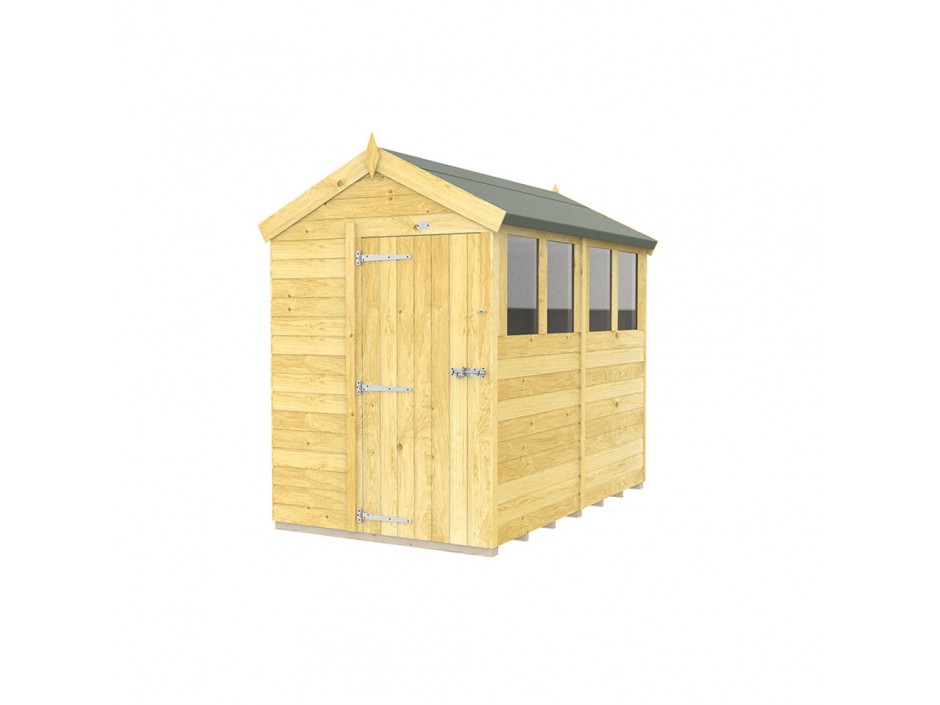 F&F 5ft x 8ft Apex Shed
