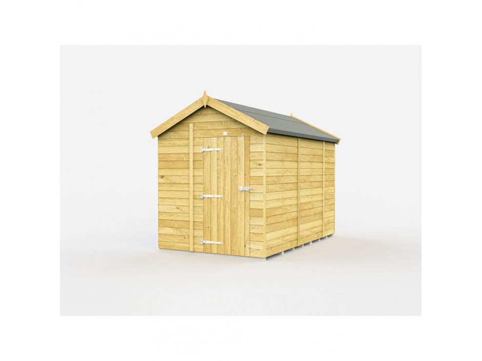 F&F 6ft x 10ft Apex Shed