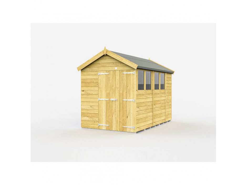 F&F 6ft x 10ft Apex Shed