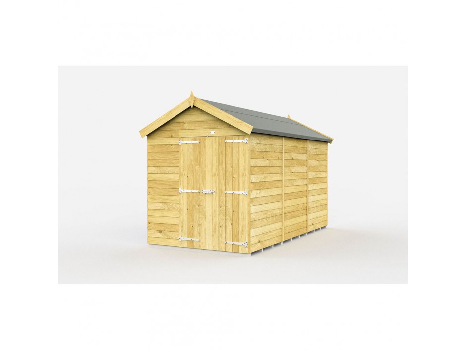 F&F 6ft x 11ft Apex Shed