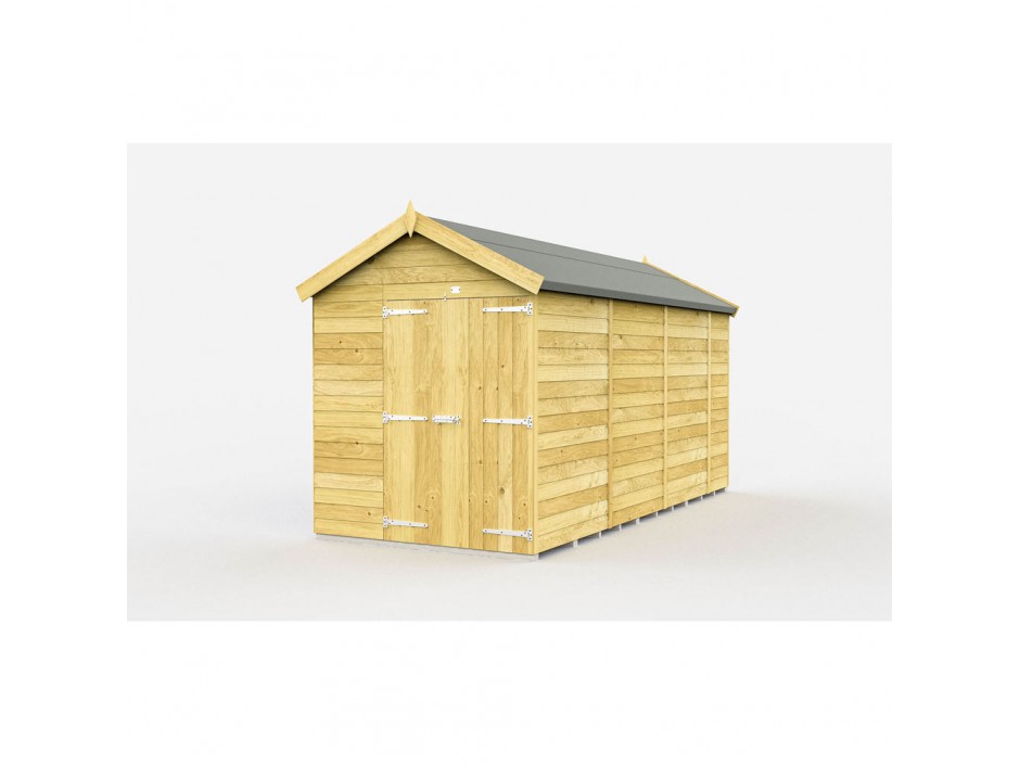 F&F 6ft x 13ft Apex Shed