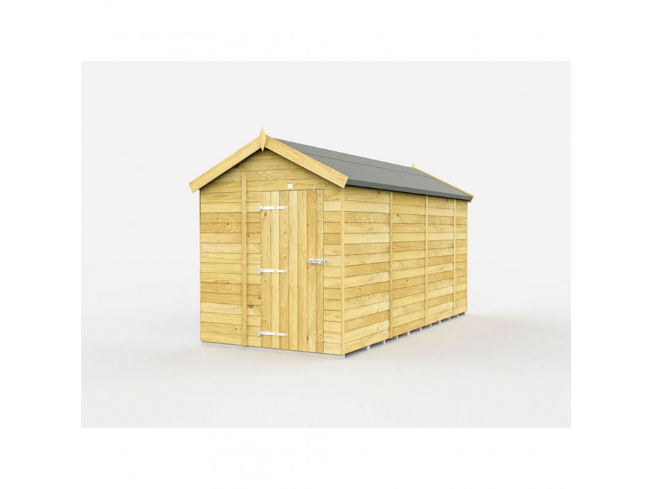 F&F 6ft x 14ft Apex Shed