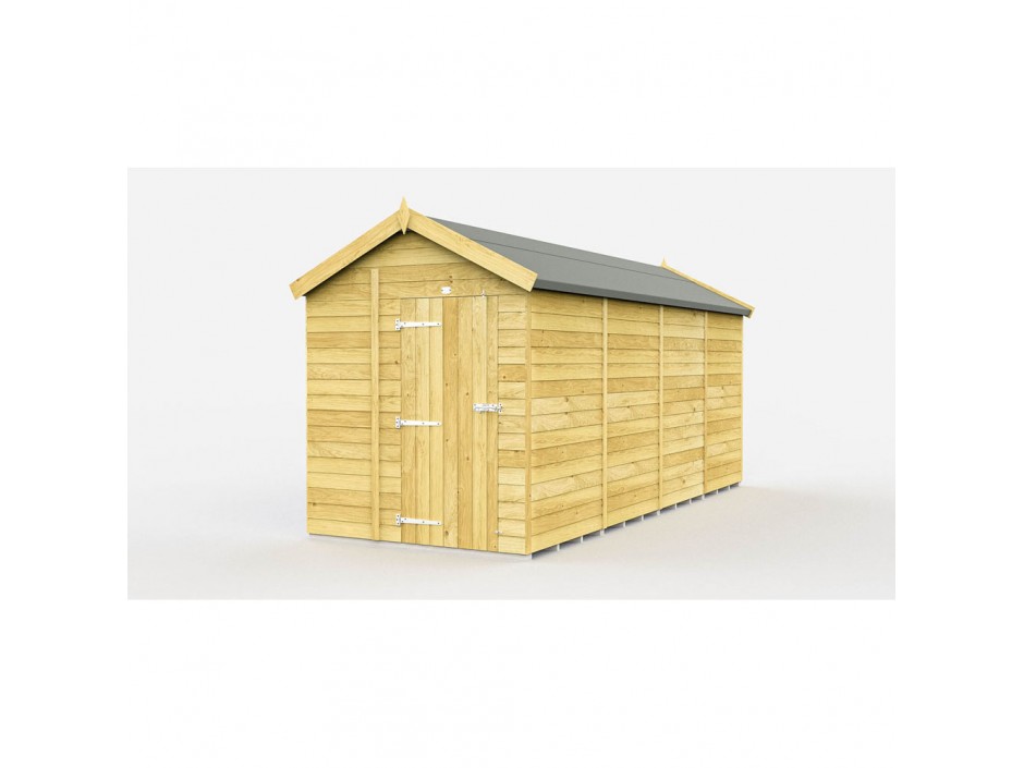 F&F 6ft x 15ft Apex Shed