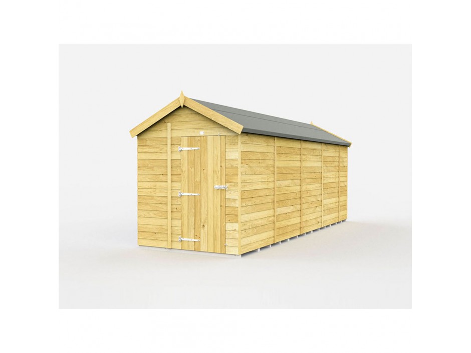 F&F 6ft x 18ft Apex Shed