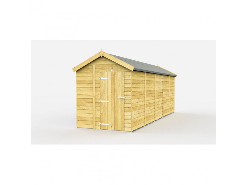 F&F 6ft x 19ft Apex Shed