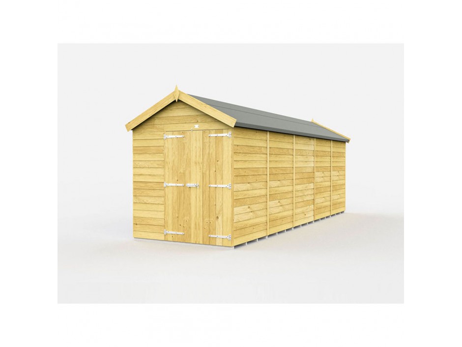 F&F 6ft x 20ft Apex Shed