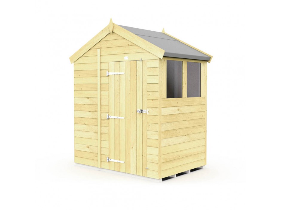 F&F 6ft x 4ft Apex Shed
