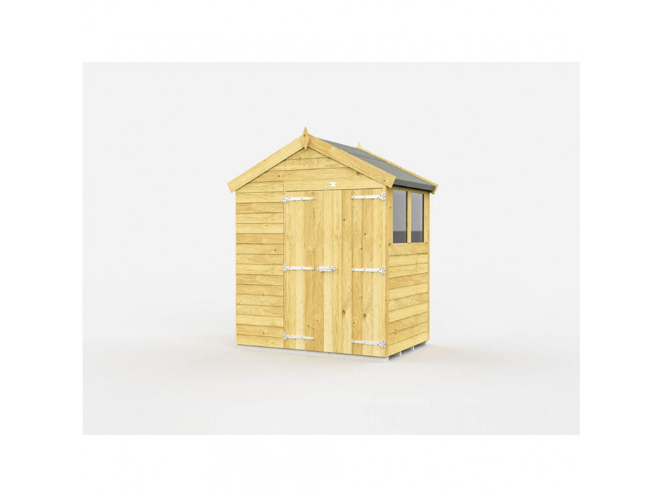 F&F 6ft x 4ft Apex Shed
