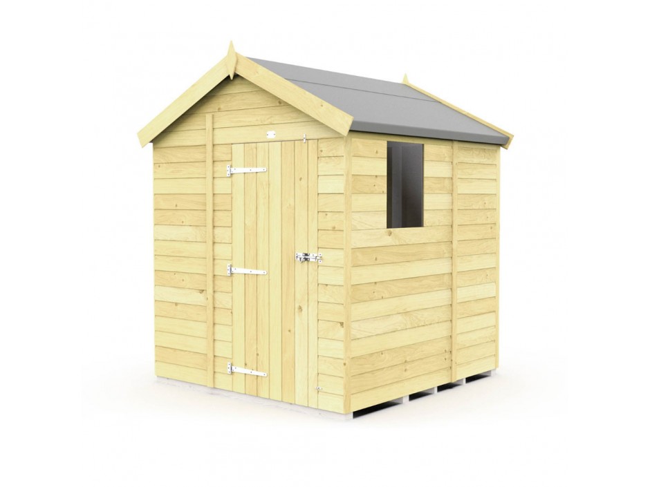 F&F 6ft x 5ft Apex Shed