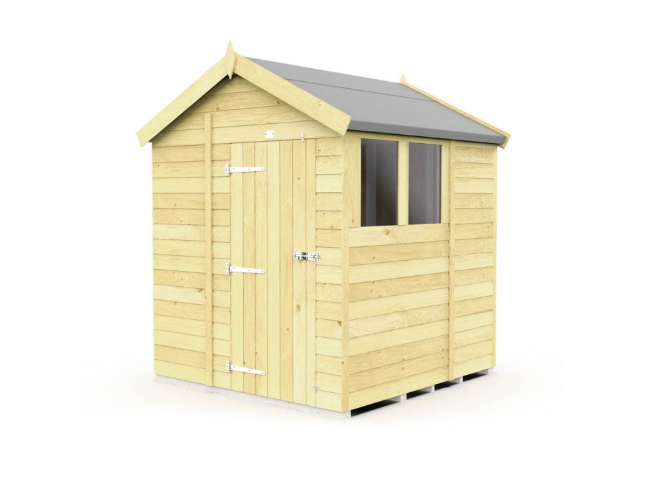 F&F 6ft x 6ft Apex Shed