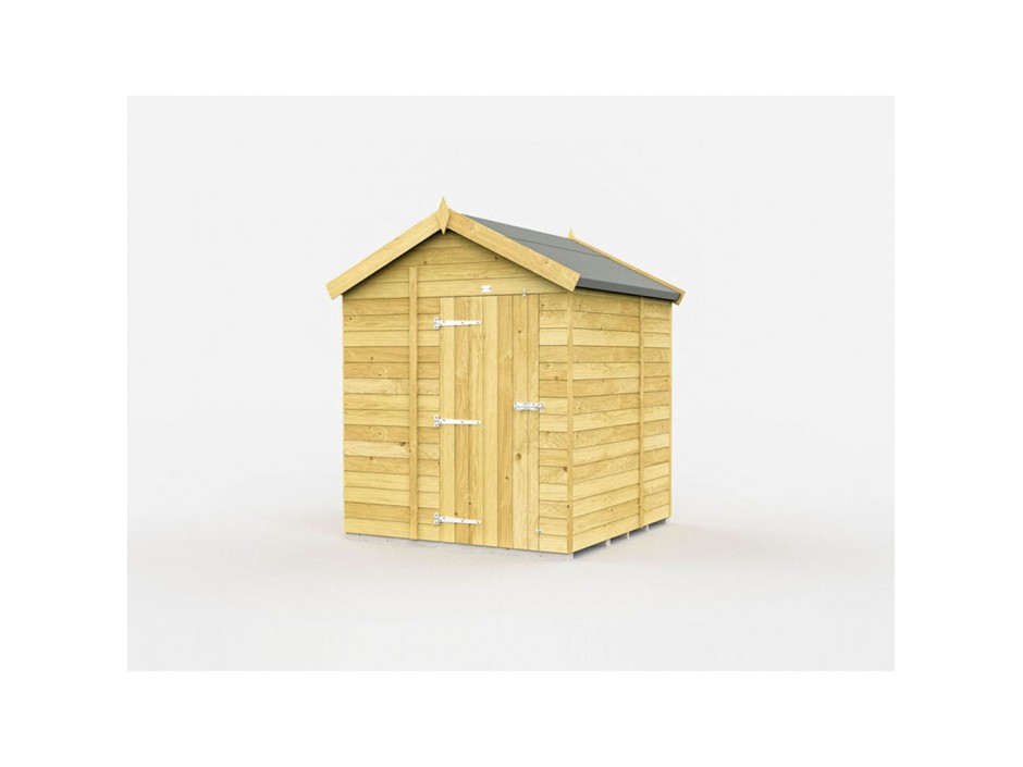 F&F 6ft x 6ft Apex Shed
