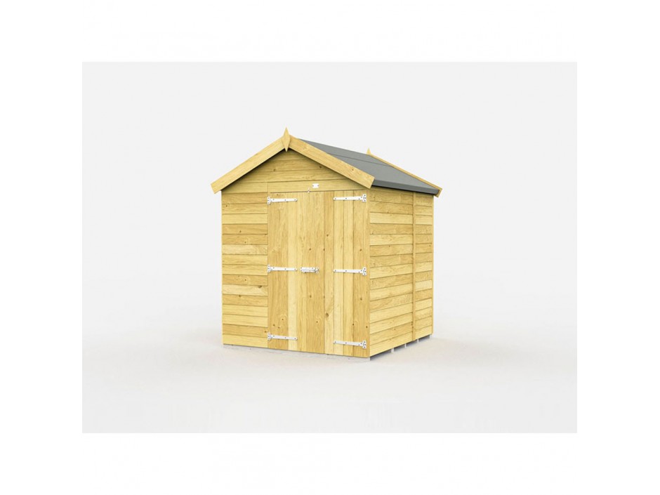 F&F 6ft x 6ft Apex Shed