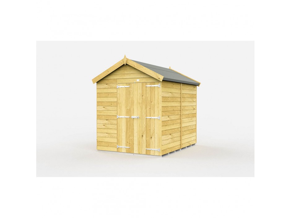 F&F 6ft x 7ft Apex Shed