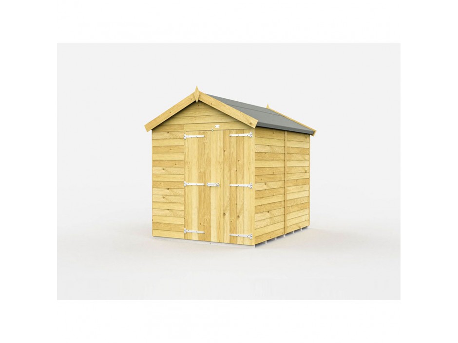 F&F 6ft x 8ft Apex Shed