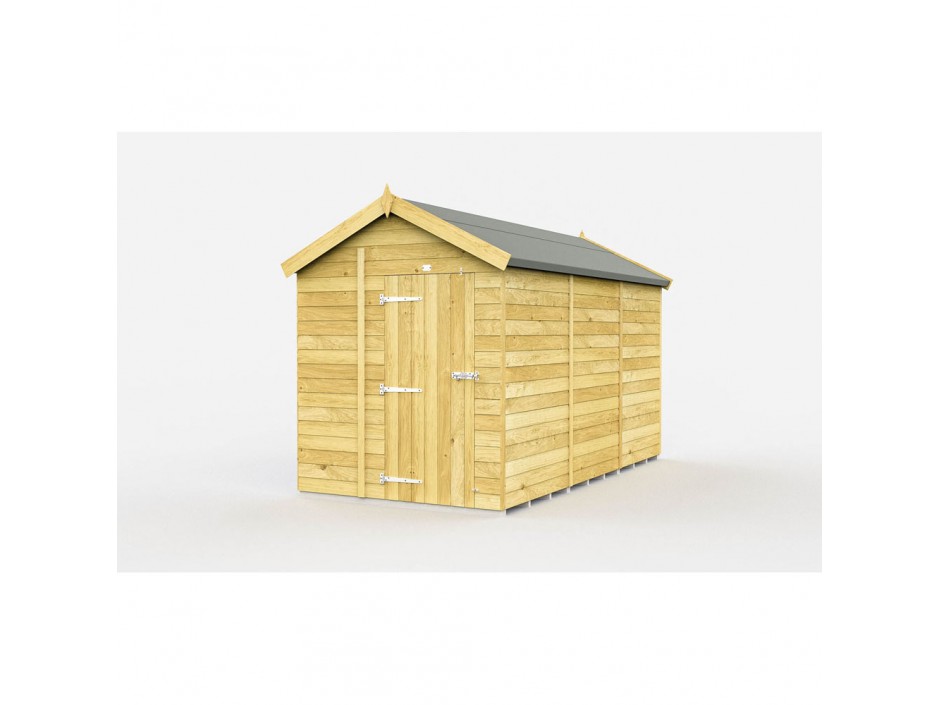 F&F 7ft x 11ft Apex Shed