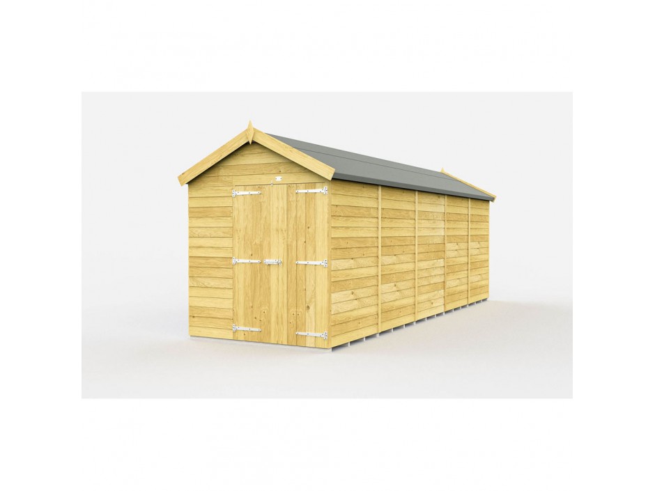 F&F 7ft x 20ft Apex Shed