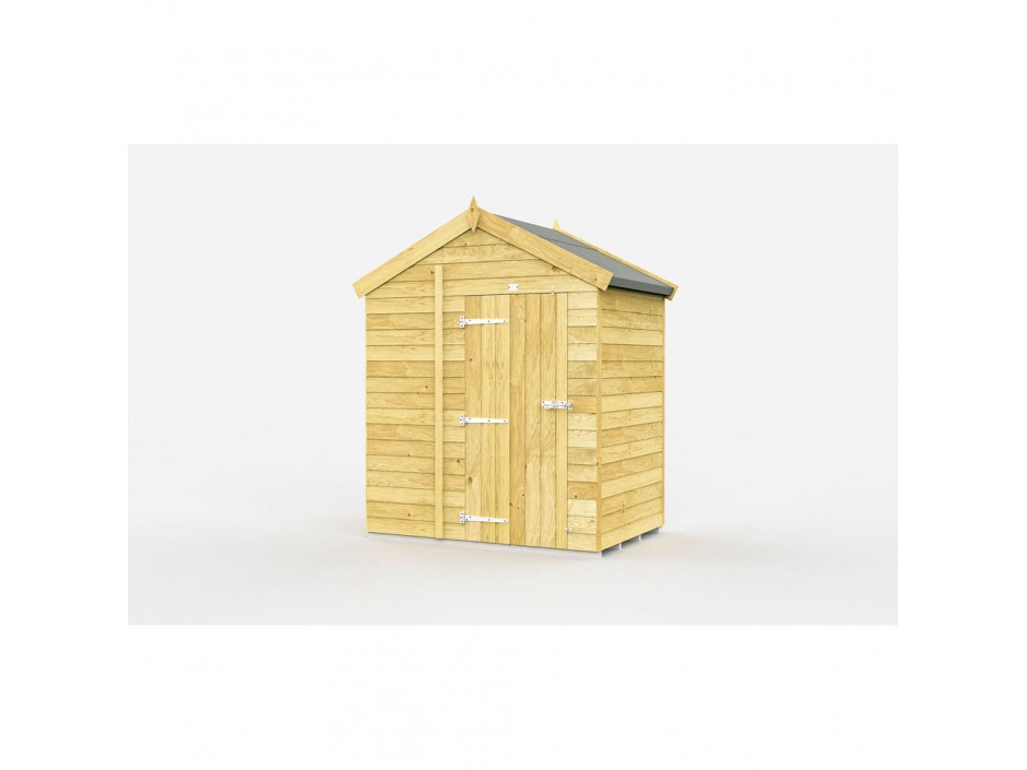 F&F 7ft x 4ft Apex Shed