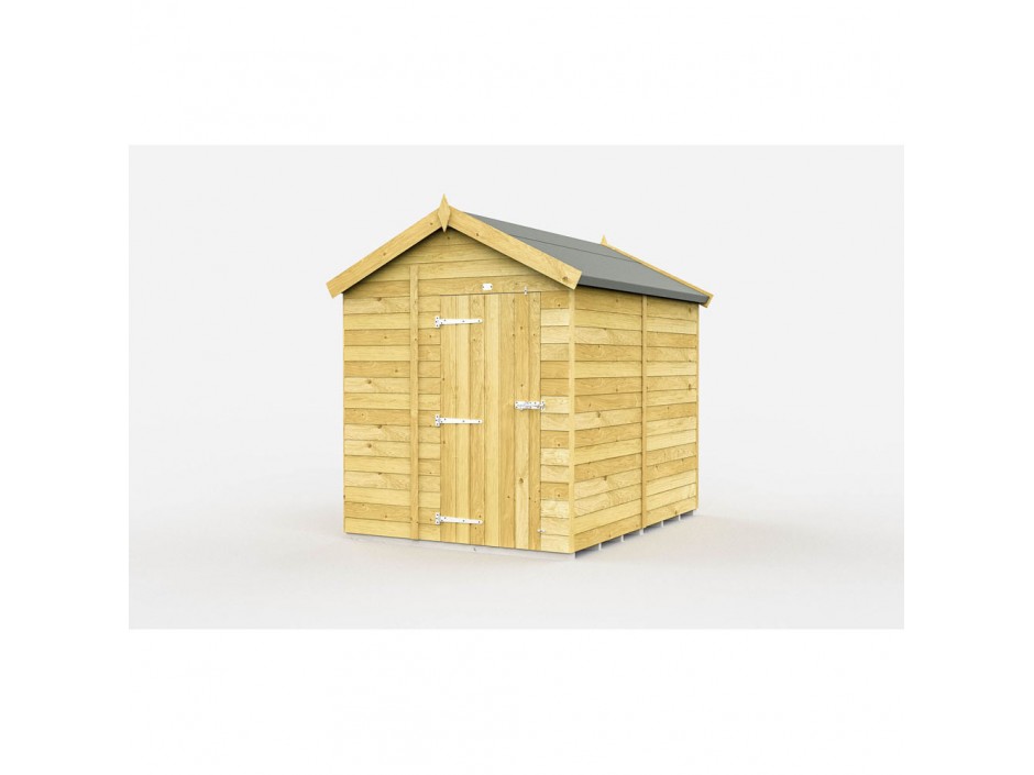 F&F 7ft x 8ft Apex Shed