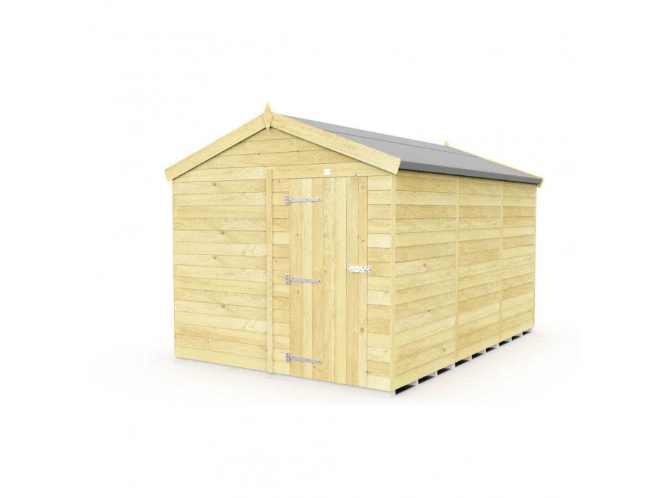 F&F 8ft x 12ft Apex Shed