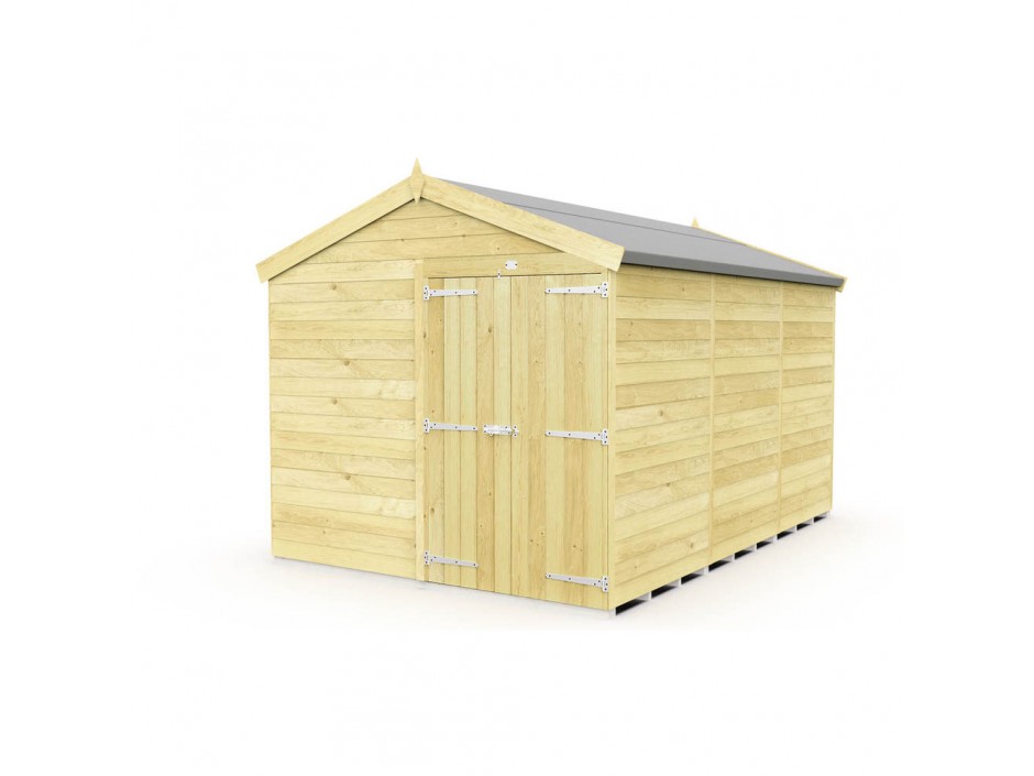 F&F 8ft x 12ft Apex Shed