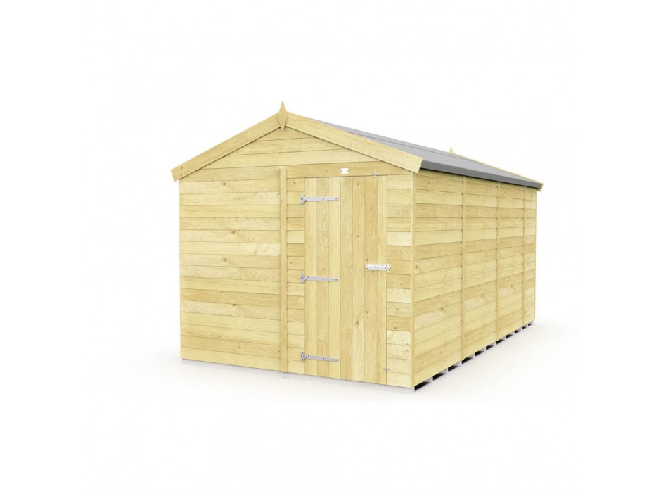 F&F 8ft x 13ft Apex Shed