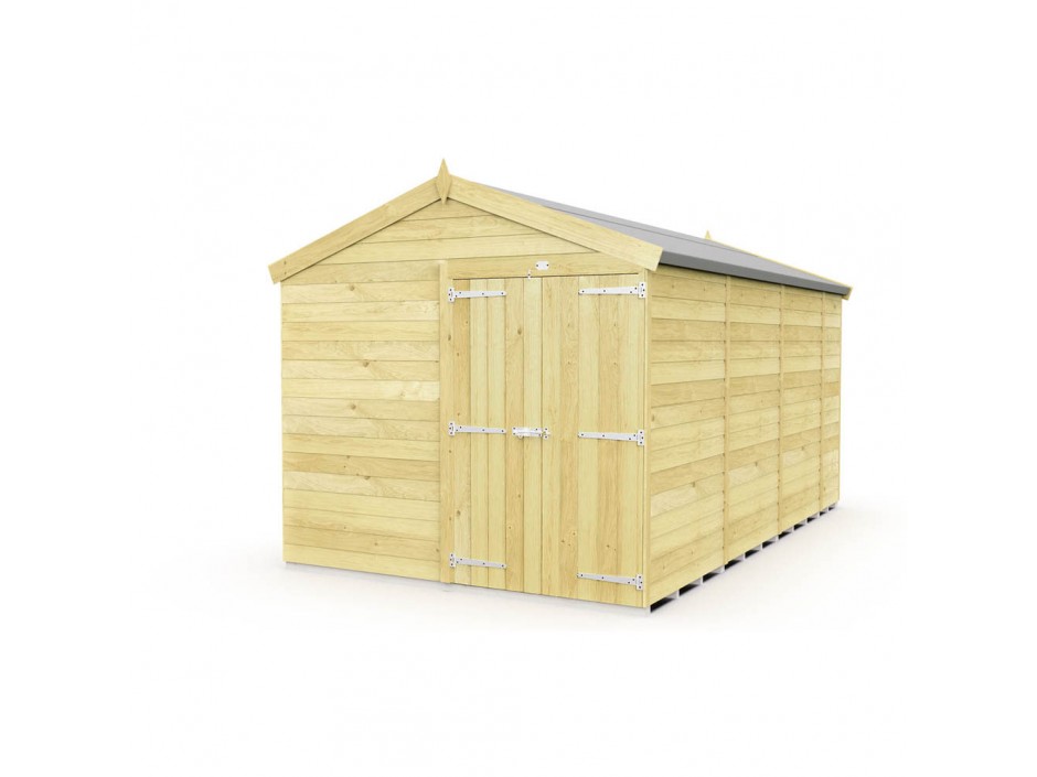 F&F 8ft x 13ft Apex Shed